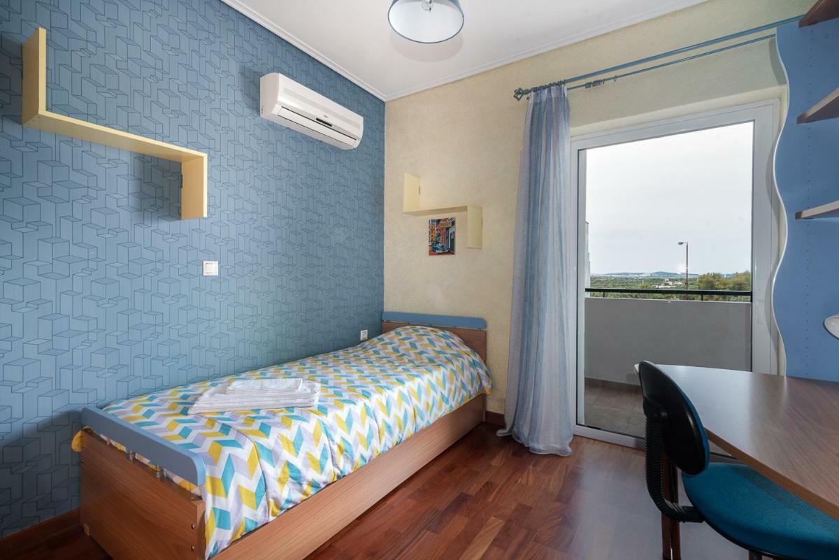 Penthouse 5 Min From Airport And Sea Apartment Markopoulo Mesogaias Exterior photo